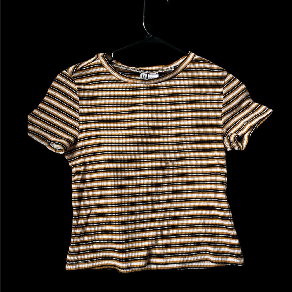 Striped Ribbed Women's Top H&M